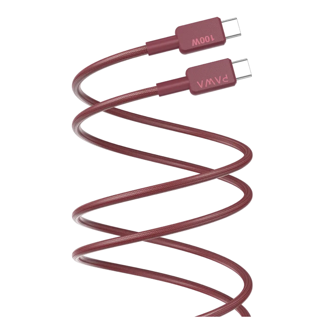 Pawa El-Claro Series Premium Braided Cable USB-C to USB-C 100W