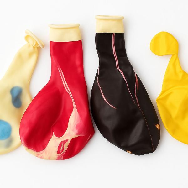 بالونات لاتكس ملونة