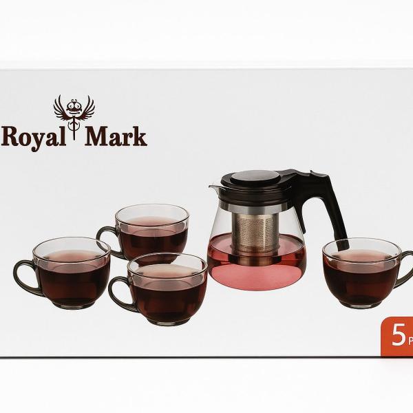 سخان مع اكواب طقم شاي رويال مارك